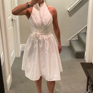 Wedding dress (creme colored taffeta)